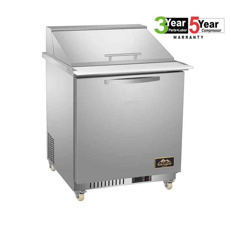 Sub-equip CSSU-29 , 29" single door Salad and Sandwich Refrigerated Prep Table