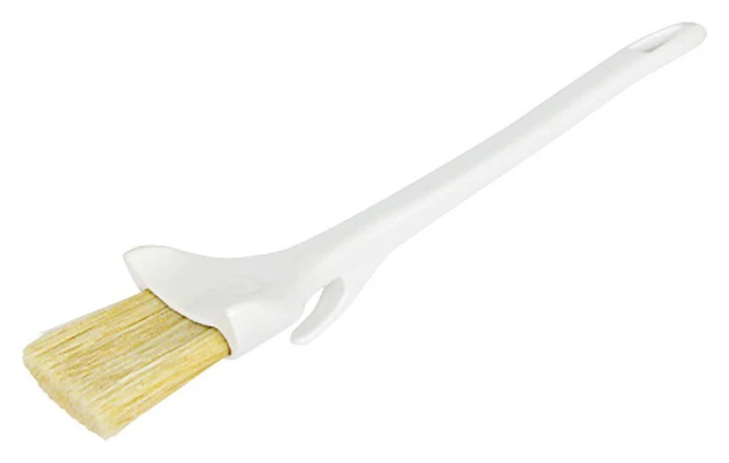 WBRP-20H - Pastry/Basting Brush with Hook and 2" Wide Concave Head