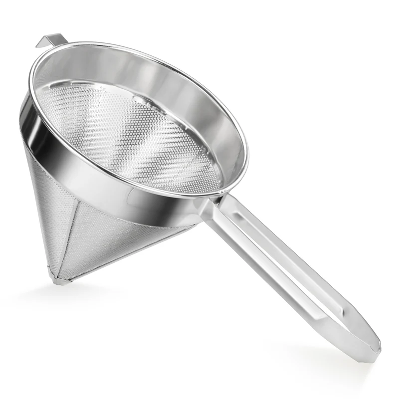 CHEFCO,SE-CCS-10F, Stainless Steel China Cap Strainer - 10", Fine