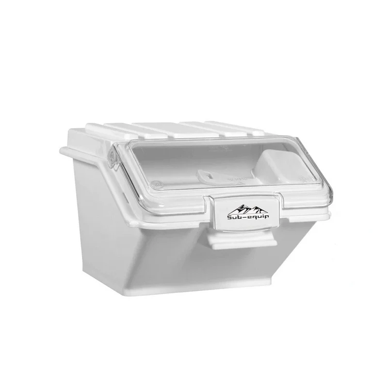 Stackable Shelf Ingredient Bins with Scoop,2 Gallons/10L (holds 40 cups)