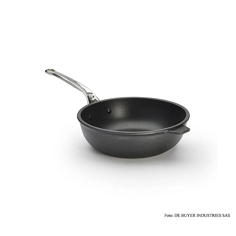 deBUYER "Choc Extreme" Induktions Antihaft-Sauteuse, Edelstahlgriff, ø 24cm, 1 St