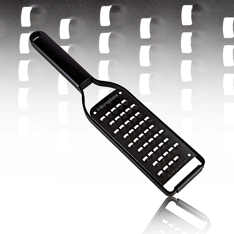 Reibe Microplane Black Sheep, Extra Coarse Grater, schwarzer Edelstahl (43008), 1 St