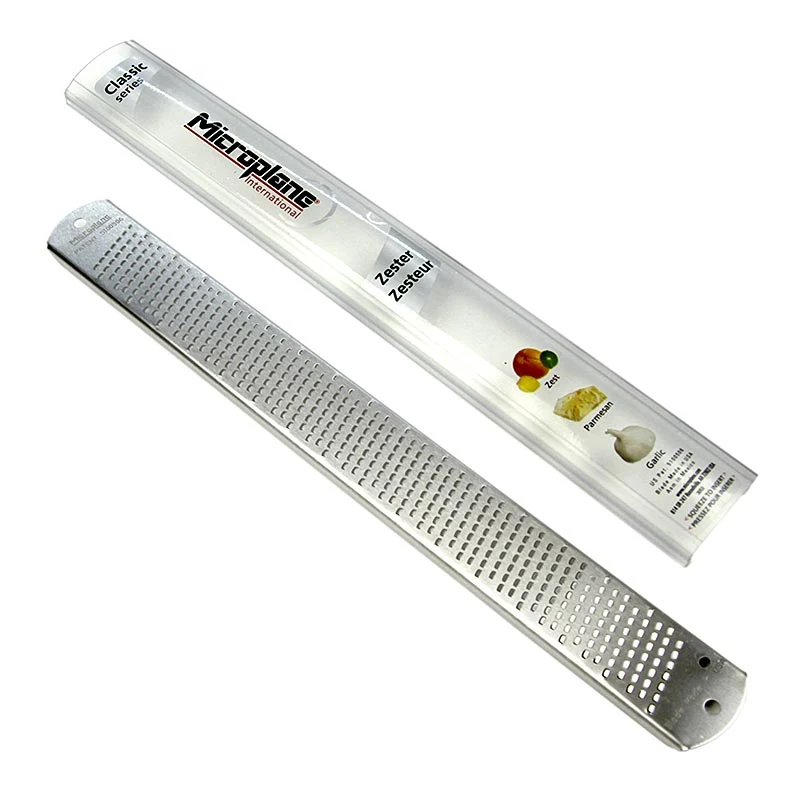 Microplane - Premium Classic - Stab, Zesten Reibe, ohne Griff, 1 St