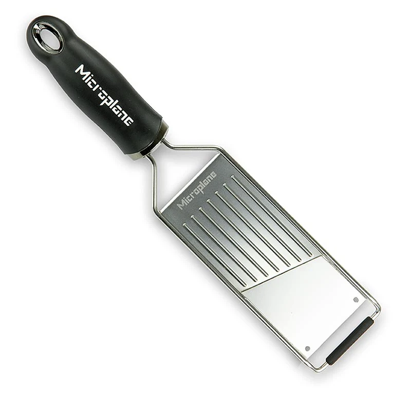 Microplane - Gourmet Serie - Slicer, Mandoline/Gemüsehobel, Griff schwarz/soft-touch, 1 St