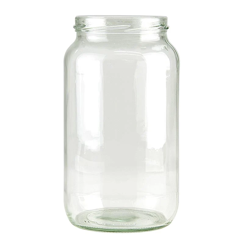 Glas, rund, 1062 ml, ø 82mm Mündung, ohne Deckel, 1 St
