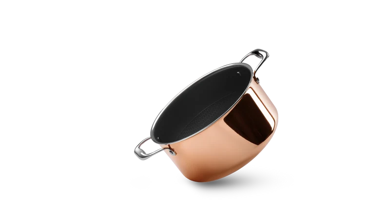 COPPER HYBRID FAITOUT ANTIADHÉSIF 24 CM