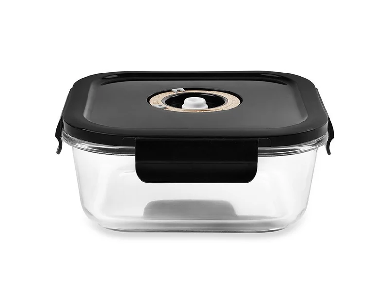 CONTENANT EN VERRE SOUS VIDE CARRÉ – 1230ML