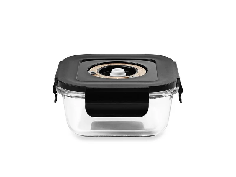 CONTENANT EN VERRE SOUS VIDE CARRÉ – 525ML