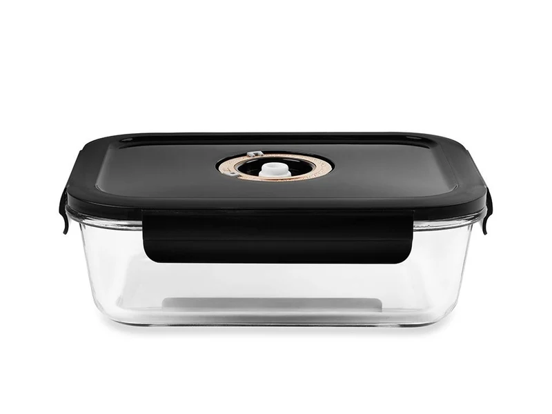 CONTENANT EN VERRE SOUS VIDE RECTANGULAIRE – 1040ML
