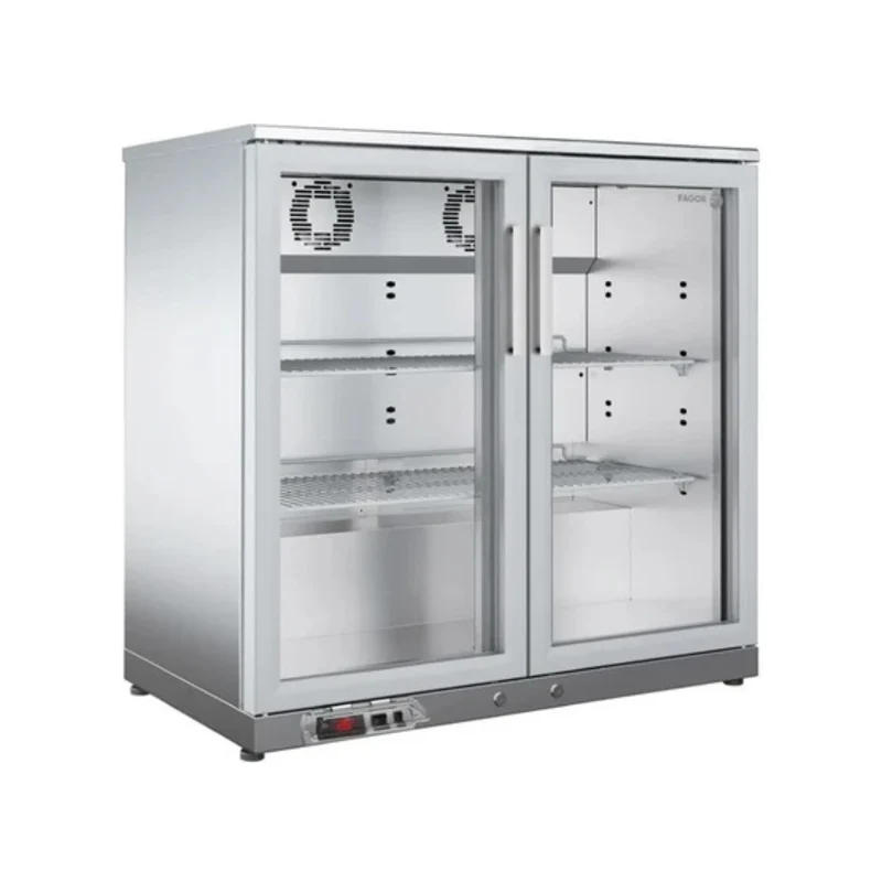 Arrière-bar réfrigéré inox