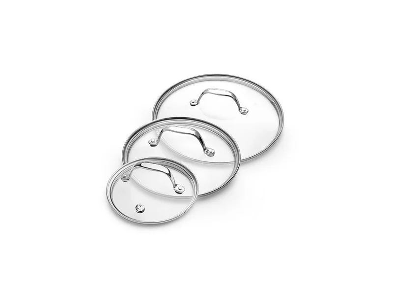 SET DE COUVERCLES EN VERRE 14/20/24 CM – 3 PIÈCES