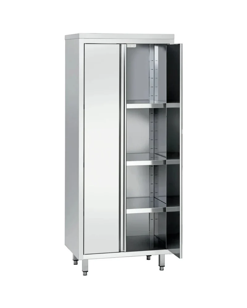 Armoire haute avec 2 portes battantes