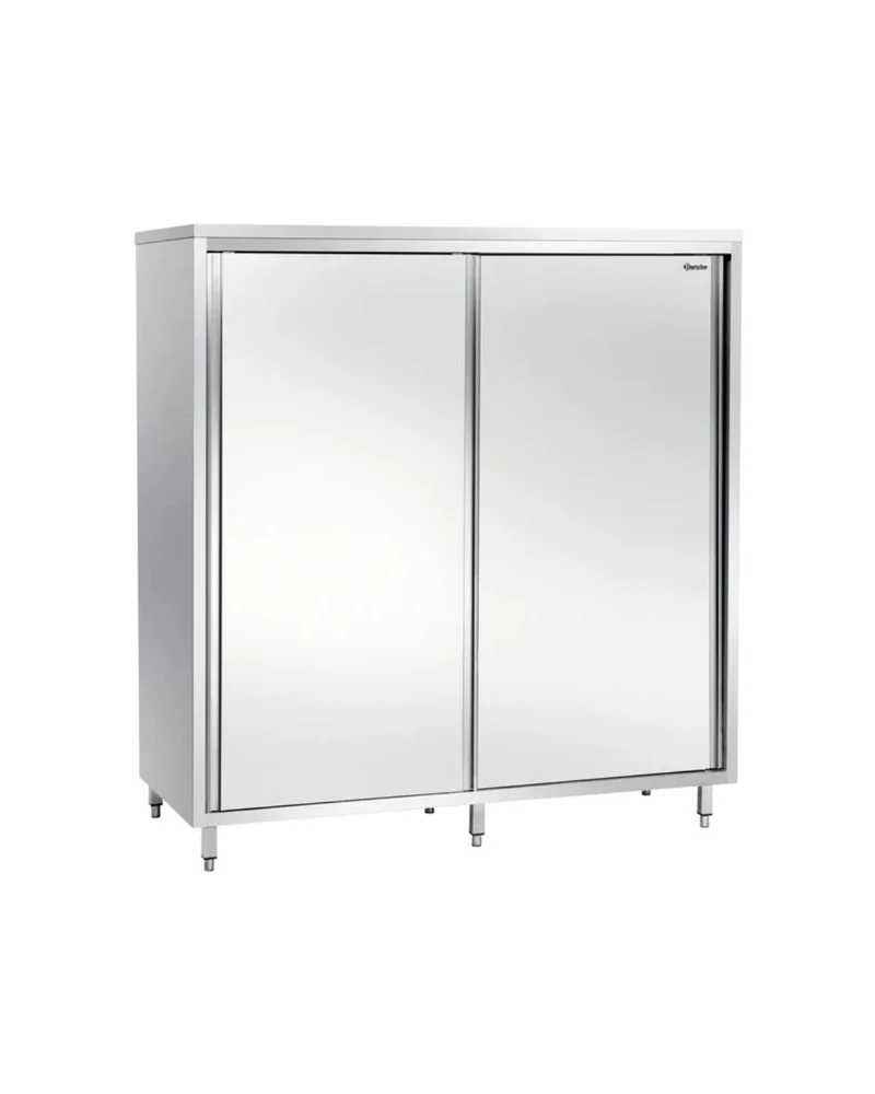 Armoire haute avec 2 portes coulissantes