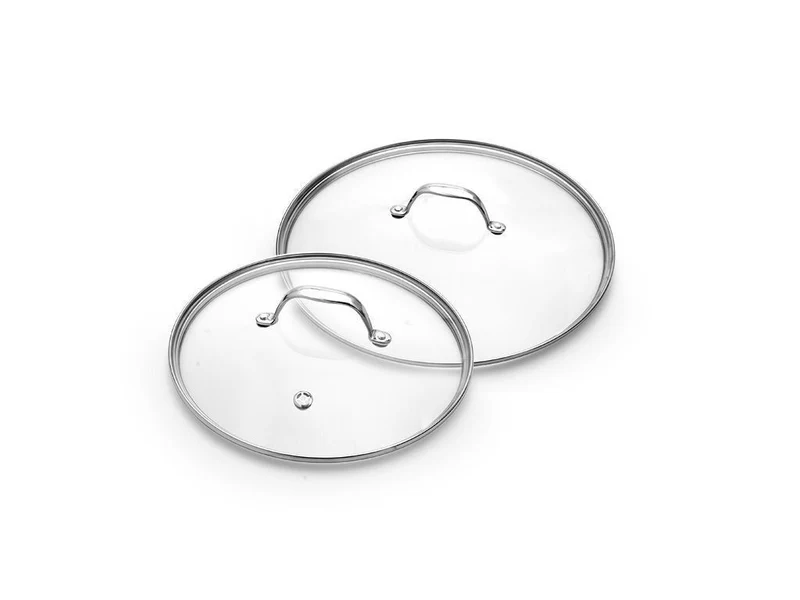 SET DE COUVERCLES EN VERRE 26/30 CM – 2 PIÈCES