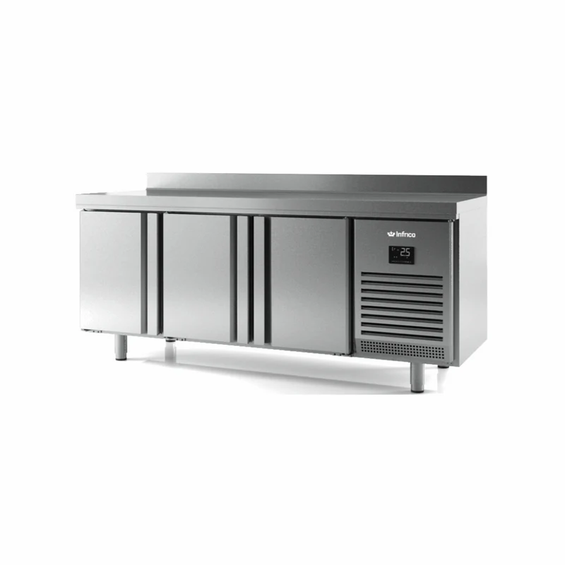 Desserte réfrigérée positive 3 portes - 465L