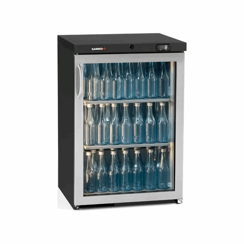 Arrière-bar 1 porte vitrée charnières droite