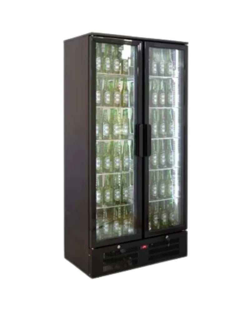 Armoire à boisson 2 portes vitrées - 458L