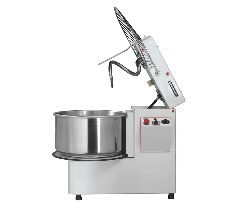 Pétrin à spirale à tête relevable - Capacité 33L - Vitesse variable