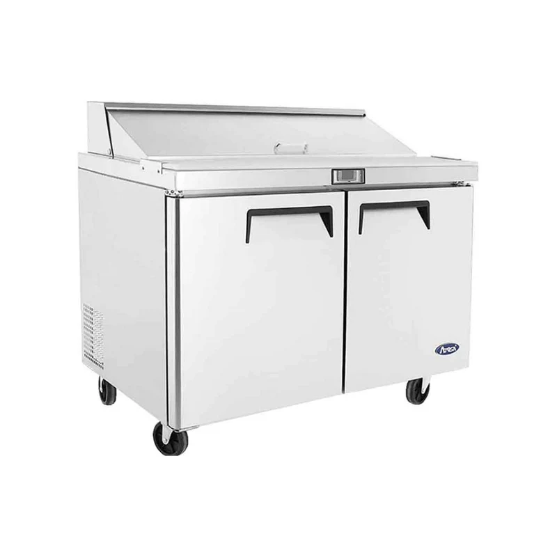 Saladette réfrigérée positive 2 portes - 490L