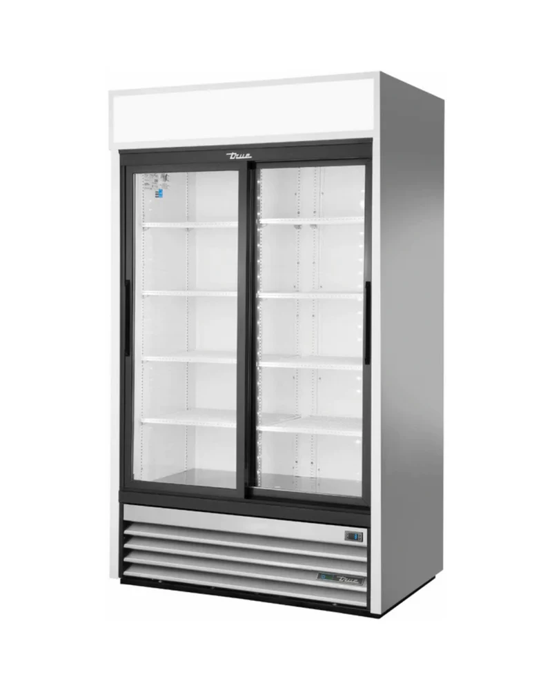 Armoire réfrigérée positive 2 portes vitrées coulissantes - 1047L