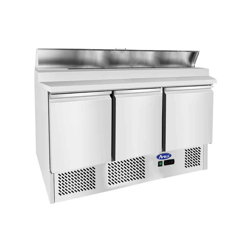 Saladette réfrigérée positive 3 portes - 380L
