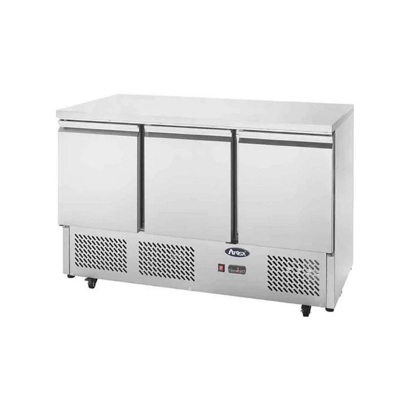 Table réfrigérée positive 3 portes - 380L