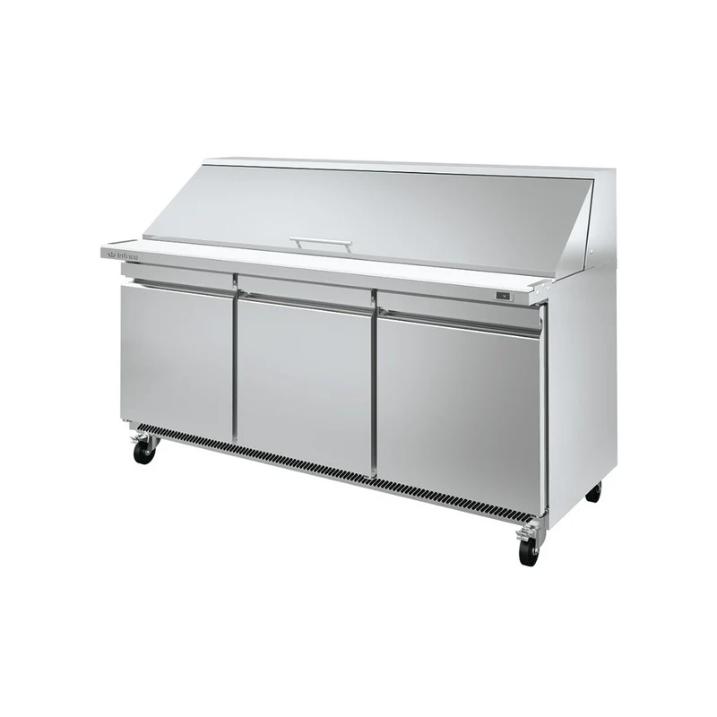 Saladette réfrigérée positive 3 portes - 590L