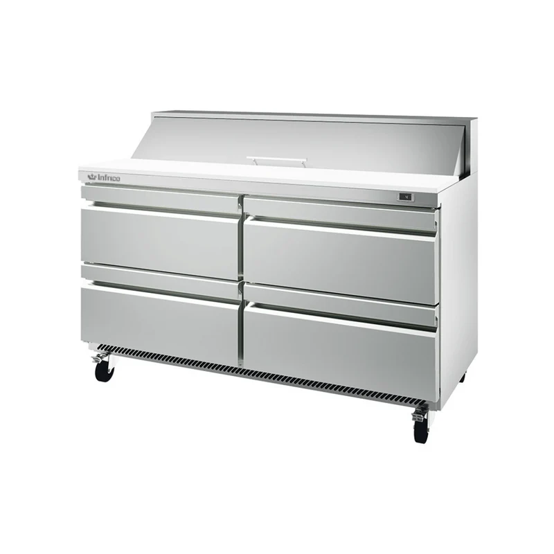 Saladette réfrigérée positive 4 tiroirs - 480L