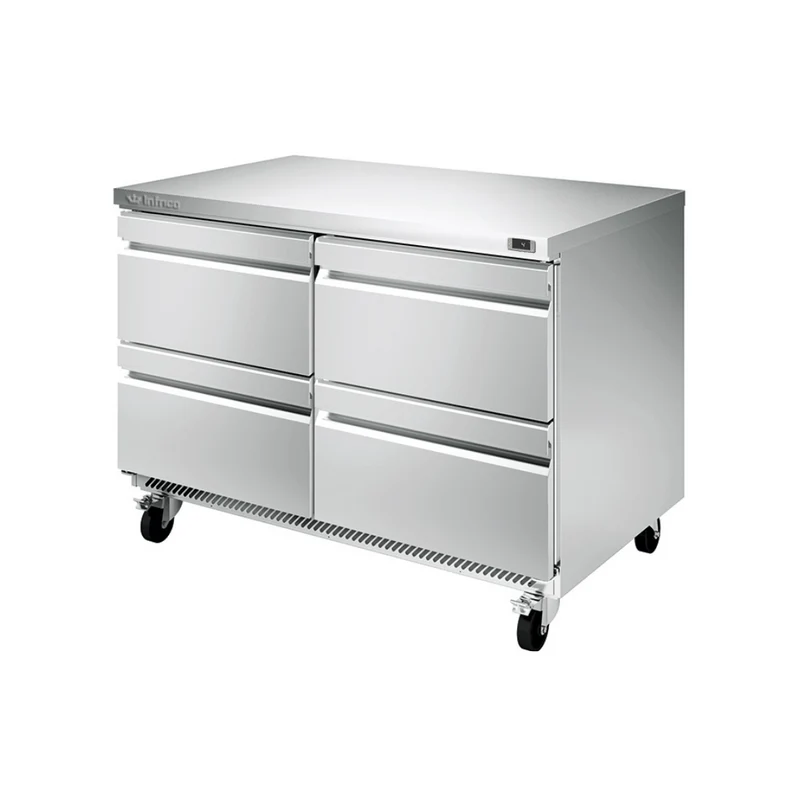 Saladette réfrigérée positive 4 tiroirs - 380L