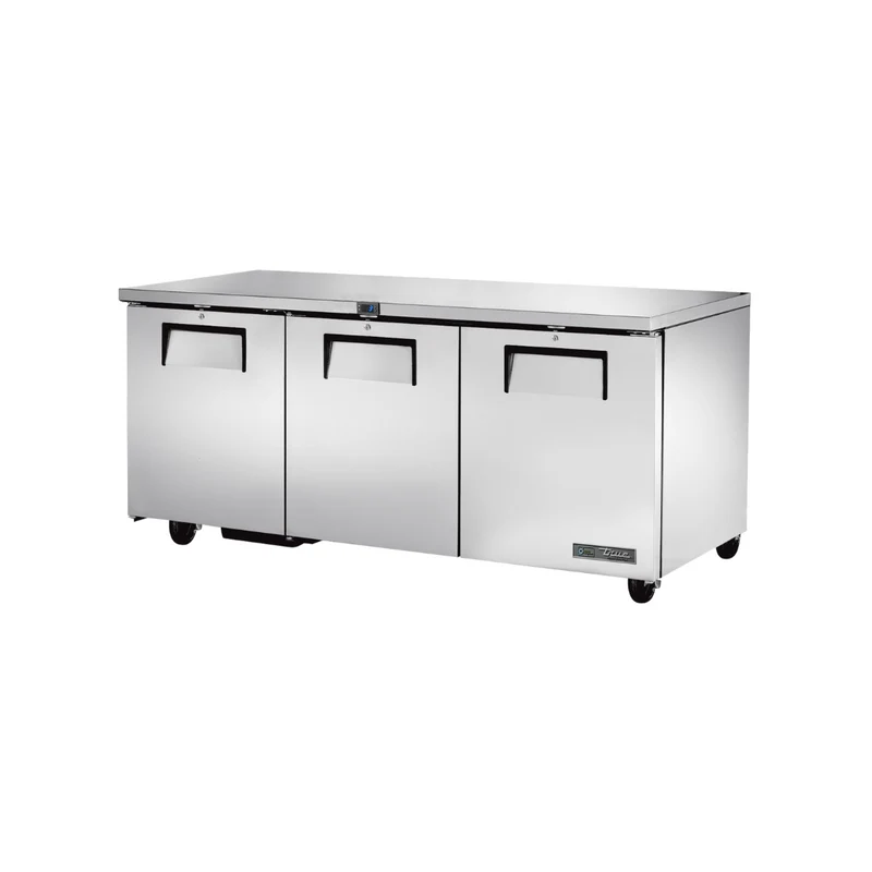 Meuble bas réfrigéré positive 3 portes - 538L
