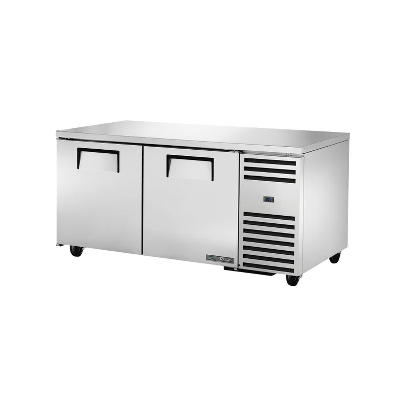 Meuble bas réfrigéré positive 2 portes - 583L