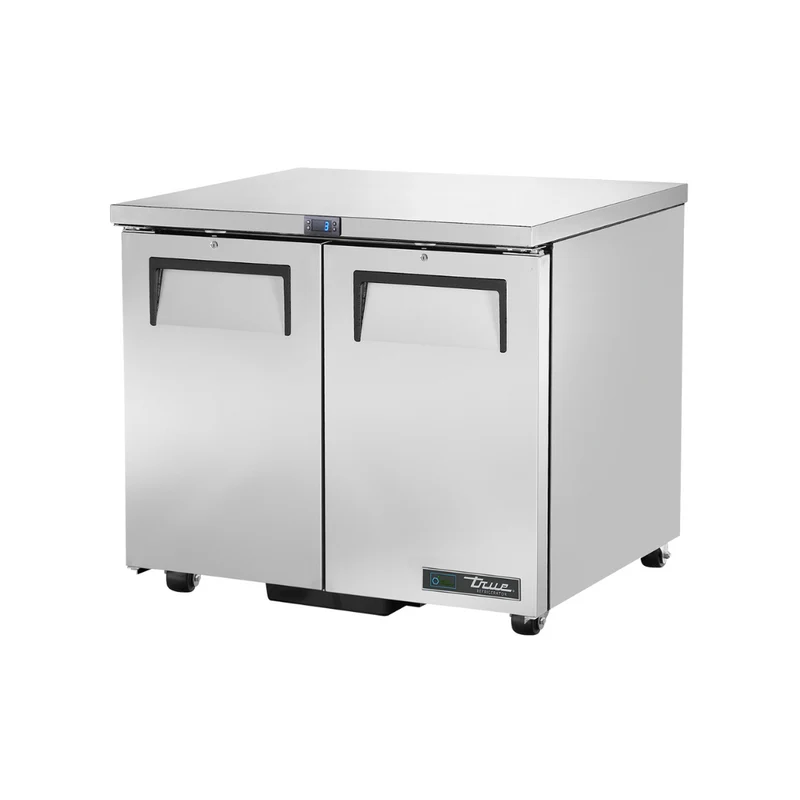 Meuble bas réfrigéré positive 2 portes - 240L
