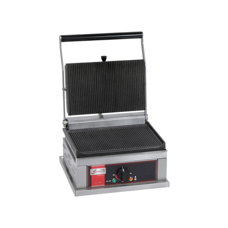 Panini simple en fonte rainurée