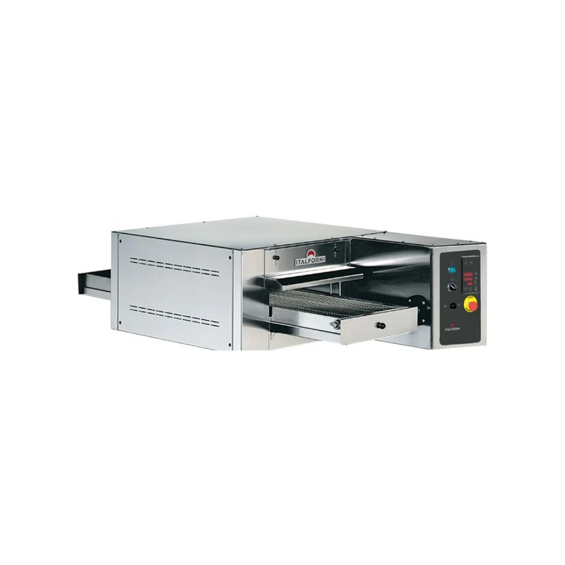Four à tunnel convoyeur - 46 pizzas/h - Tapis : 45cm
