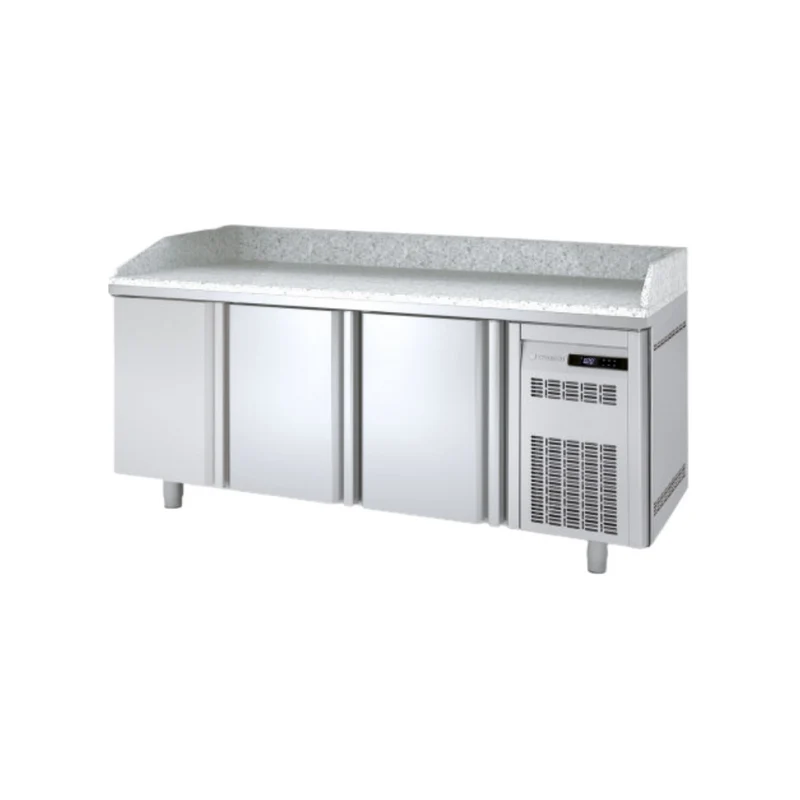 Meuble à pizza 600 réfrigéré positif - 3 portes