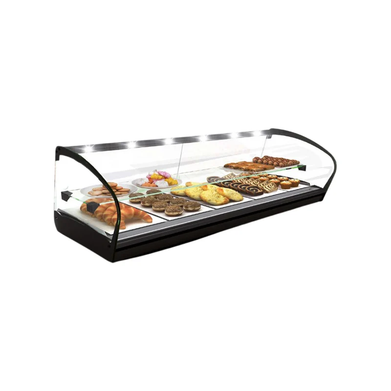 Vitrine chaude FOOD Shark à poser 2 niveaux
