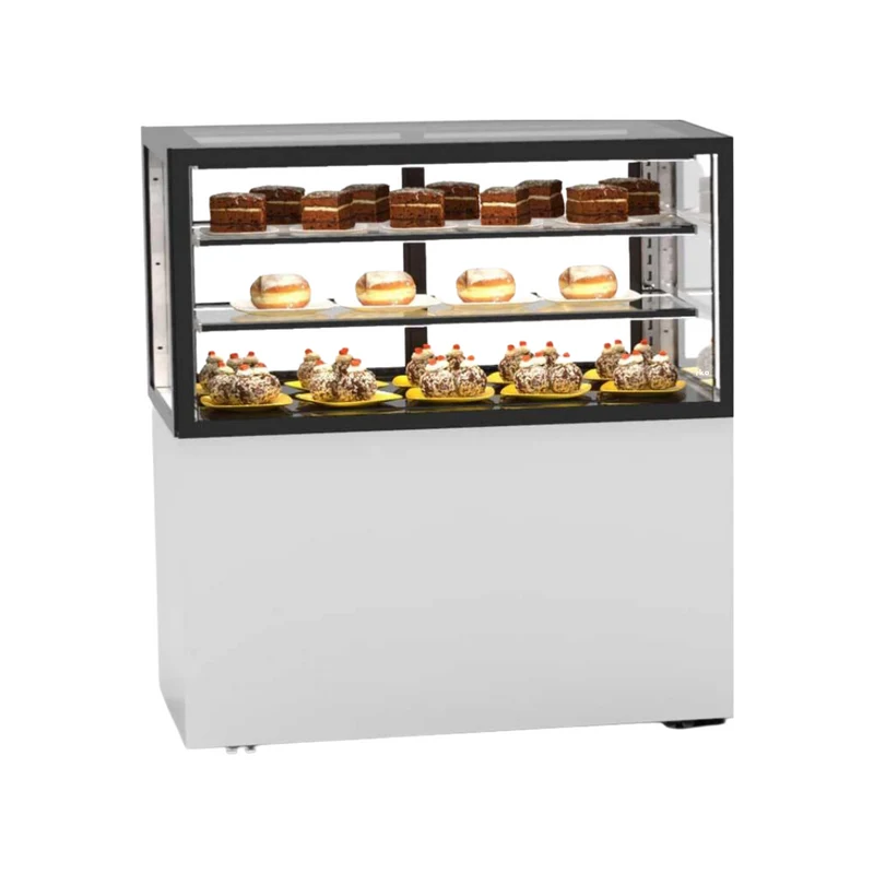 Vitrine de présentation réfrigérée 3 niveaux