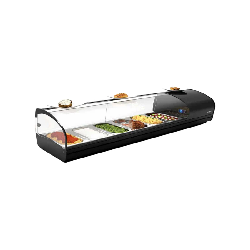 Vitrine réfrigérée TAPAS Shark à poser 6 GN 1/3