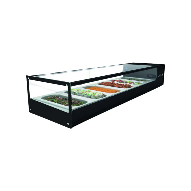 Vitrine réfrigérée TAPAS à poser 6 GN 1/3