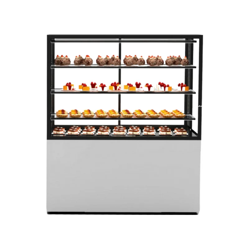 Vitrine de présentation réfrigérée 4 niveaux