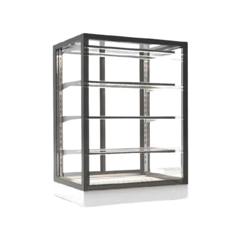Vitrine chaude 4 niveaux à poser