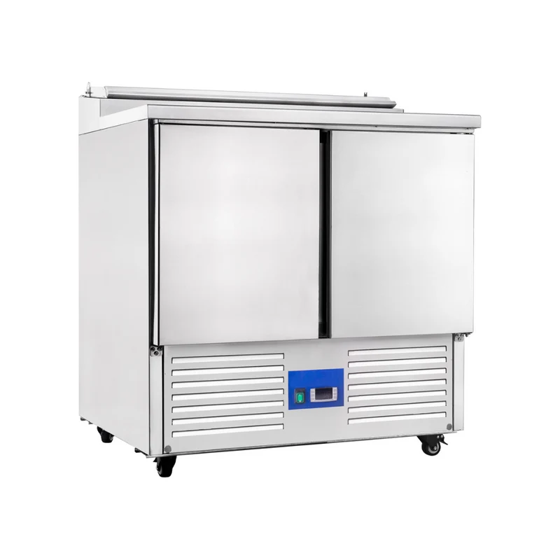Saladette réfrigérée positive 2 portes - 250L