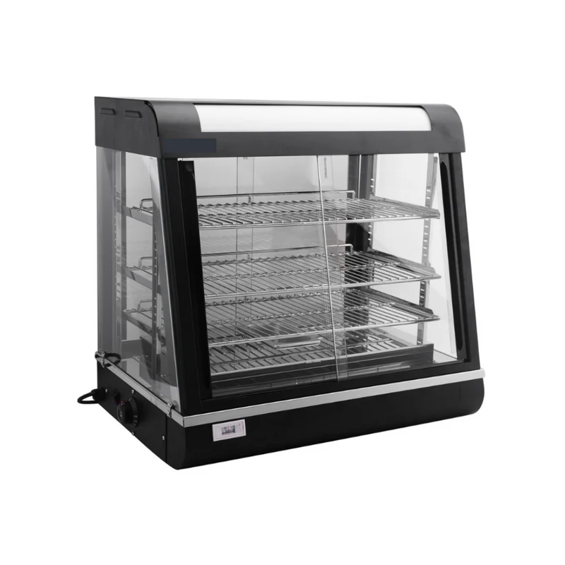 Vitrine chaude à poser 110L