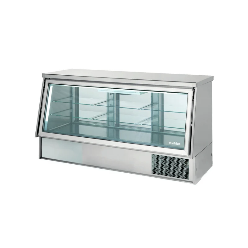 Vitrine réfrigérée comptoir panoramique - 545L