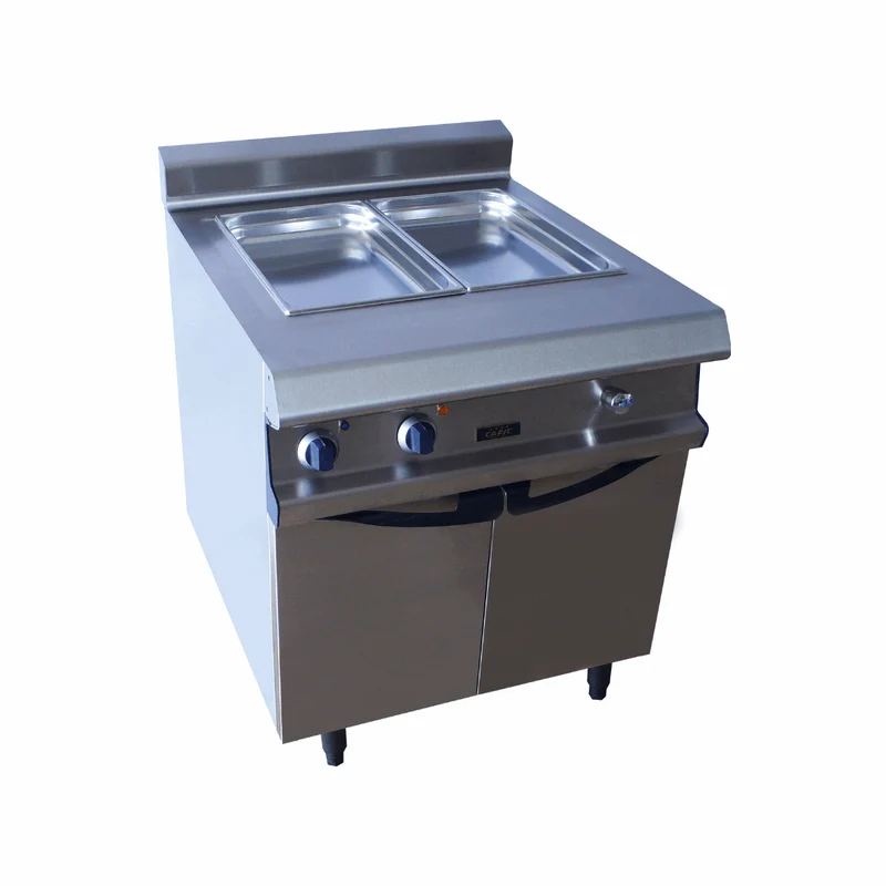 Bain marie électrique sur meuble fermé