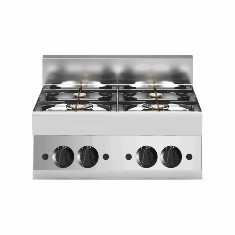 Cuisinière à gaz 4 feux à poser